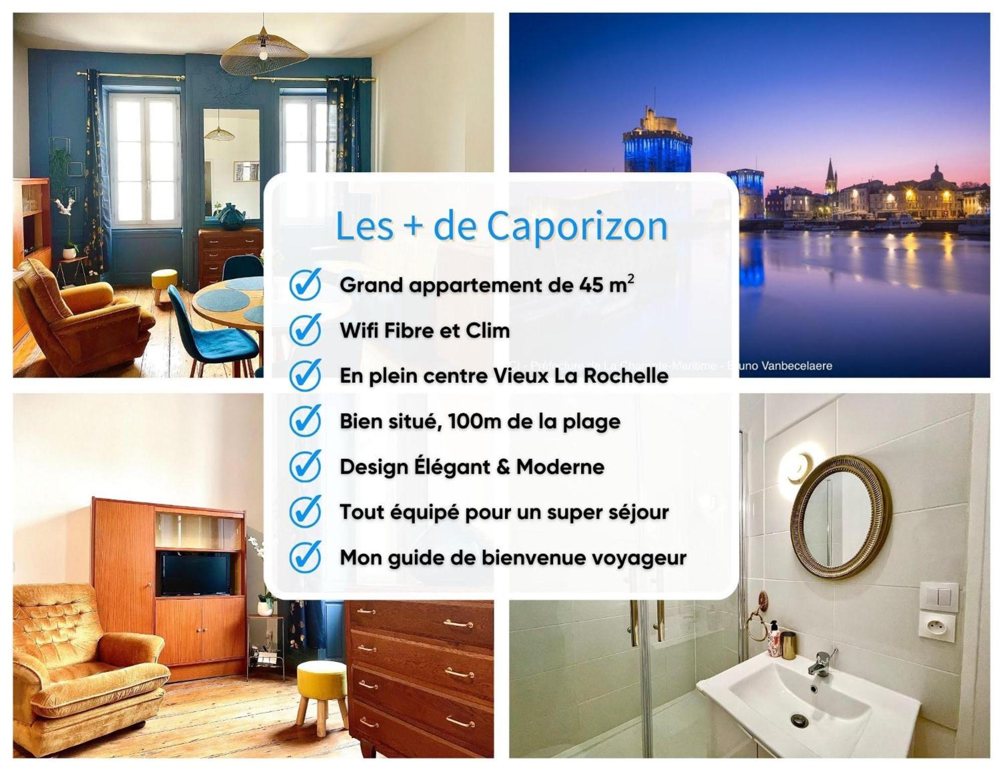 Caporizon-Le Perot-T2 Au Coeur Du Vieux Port 100M Plage La Rochelle  Exterior photo